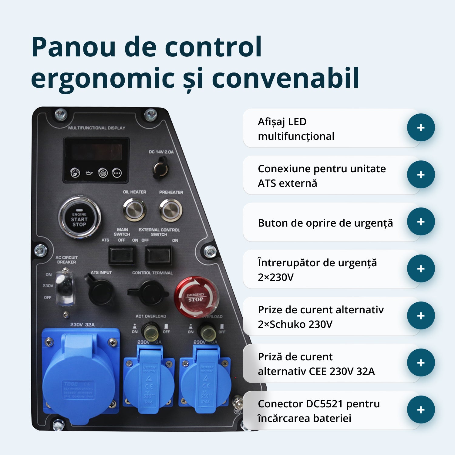 Generator invertor diesel în carcasă insonorizată KS 6500iDE S ATSR