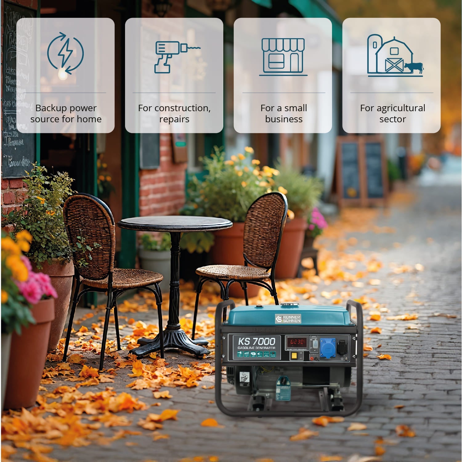Generator pe benzina 