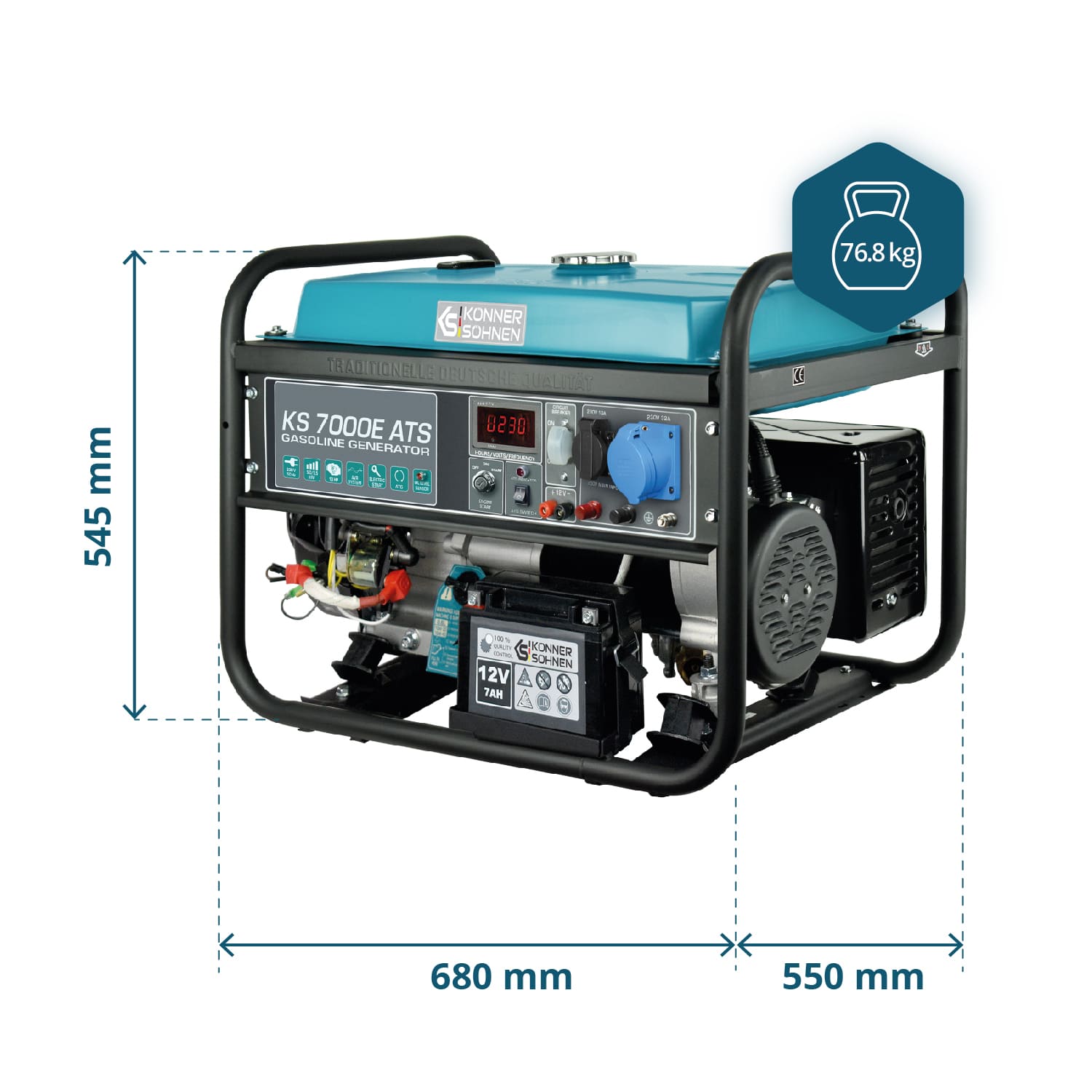 Generator pe benzina 
