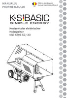 Mașini de despicat lemne KSB 6THE 52/30