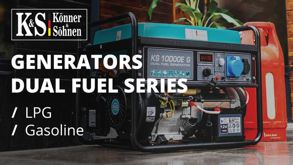 Generator pe gaz și benzină Könner & Söhnen KS 10000E G – Dual Fuel 5