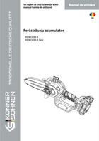 Ferăstrău cu lanț fără fir KS MCS20V-8 , KS MCS20V-8 Case
