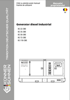 Centrală electrică diesel KS 22-3BE, KS 35-3BE, KS 50-3BE, KS 72-3BE, KS 110-3BE