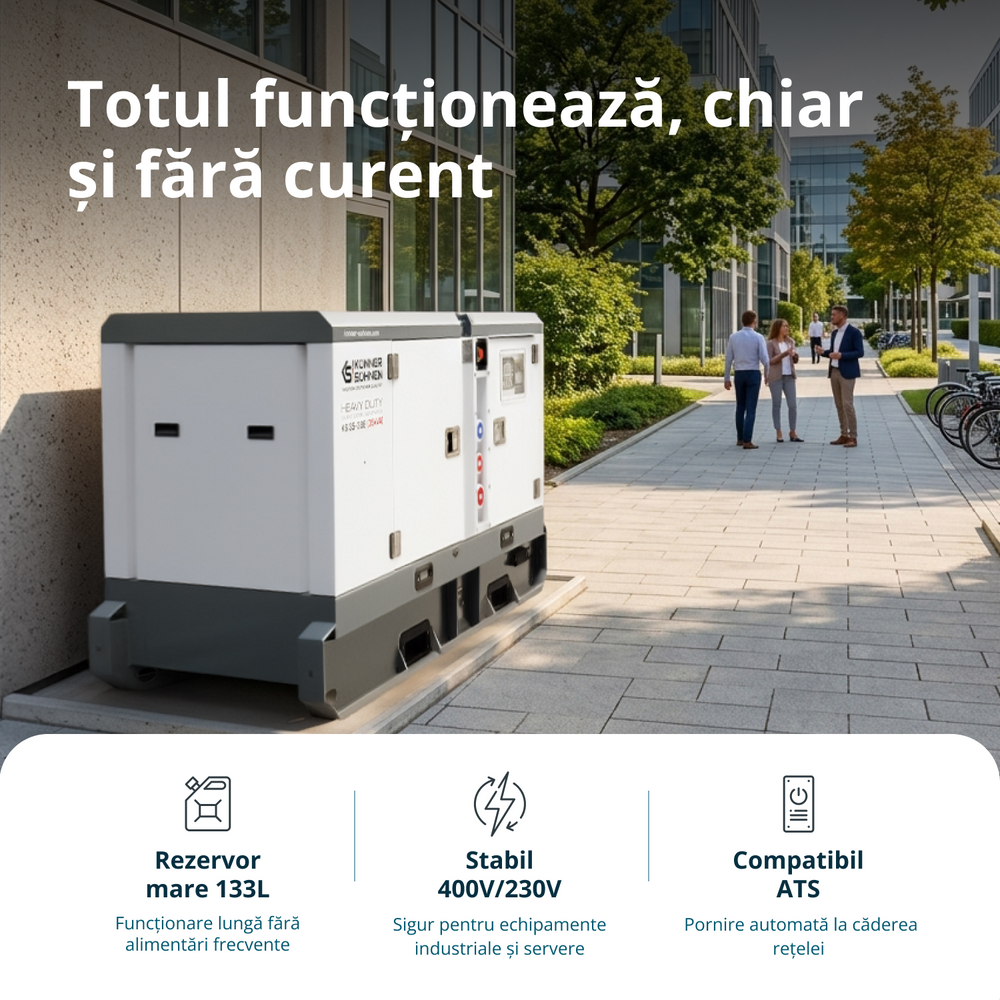 Centrală electrică diesel trifazată KS 35-3BE 