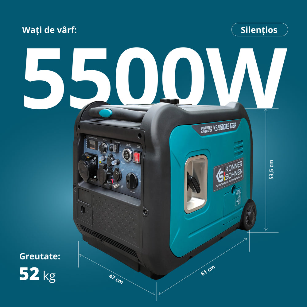 Инверторен генератор KS 5500iE S ATSR