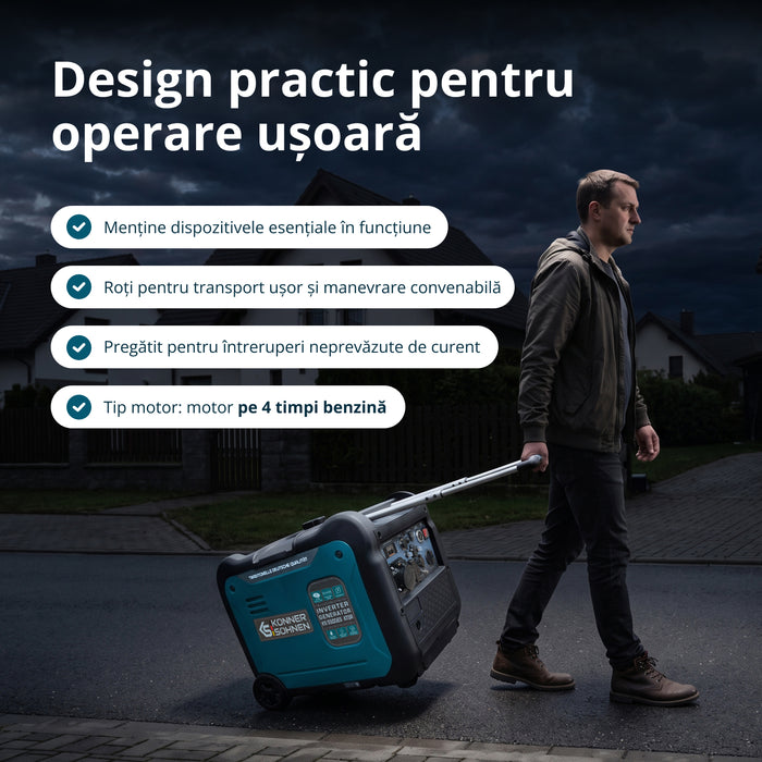 Инверторен генератор KS 5500iE S ATSR