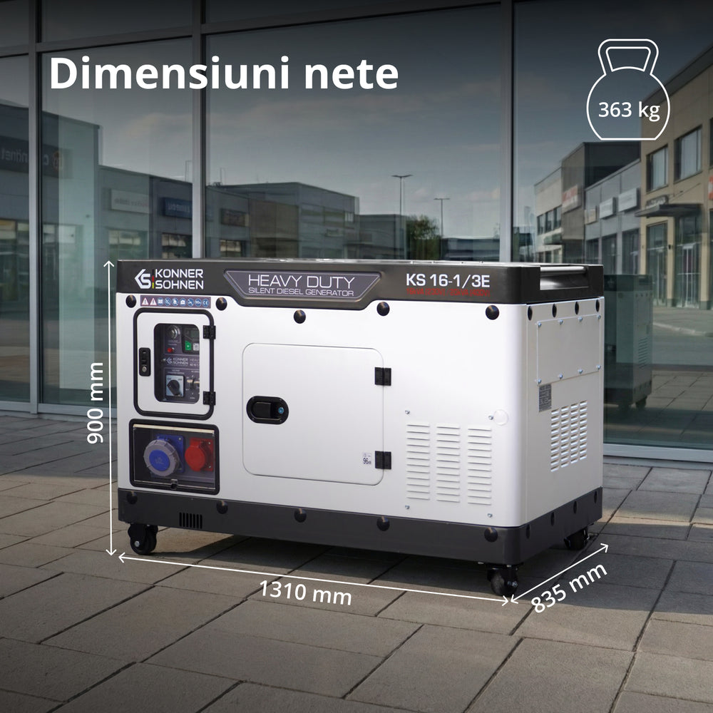 Dízel Generátor KS 16-1/3E