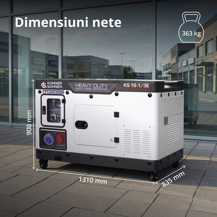 Dízel Generátor KS 16-1/3E