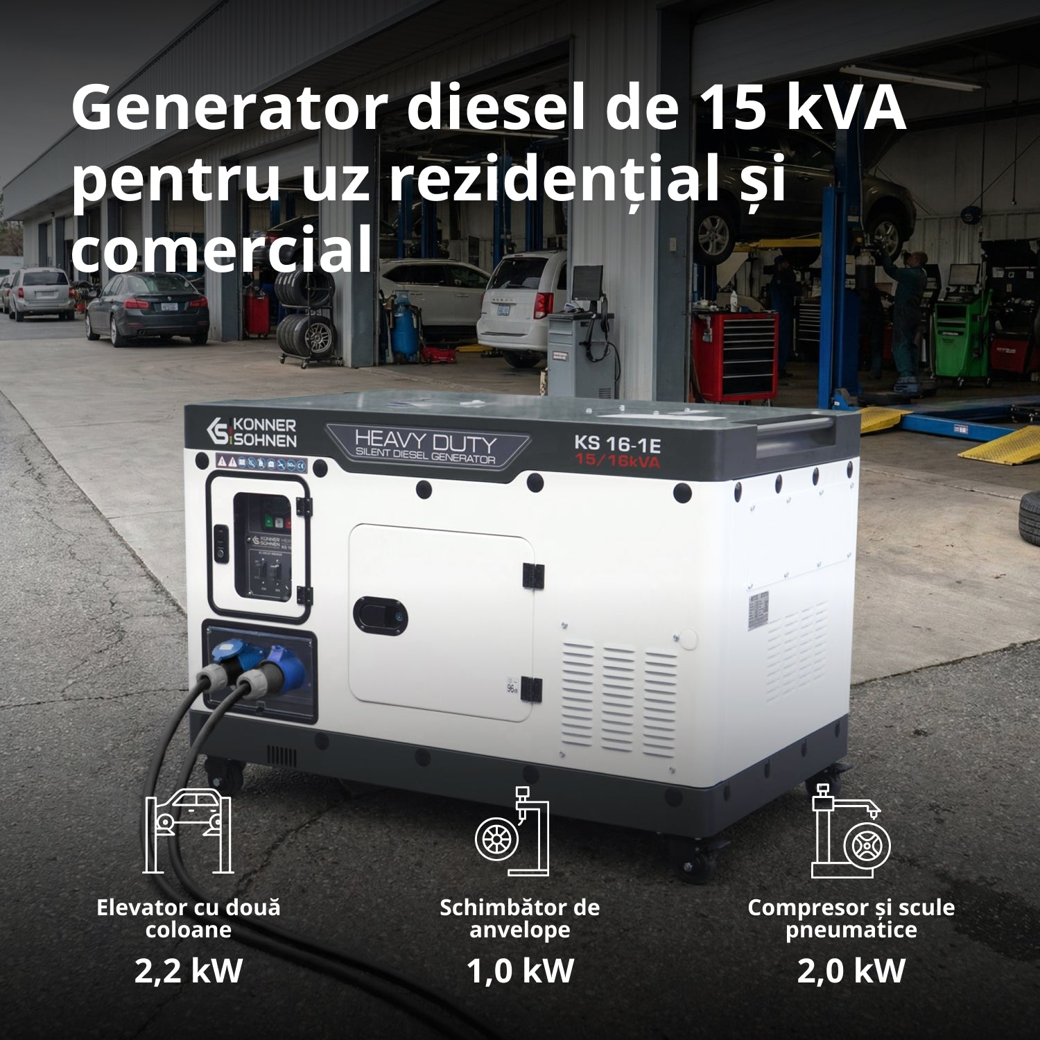 Дизелов генератор KS 16-1E