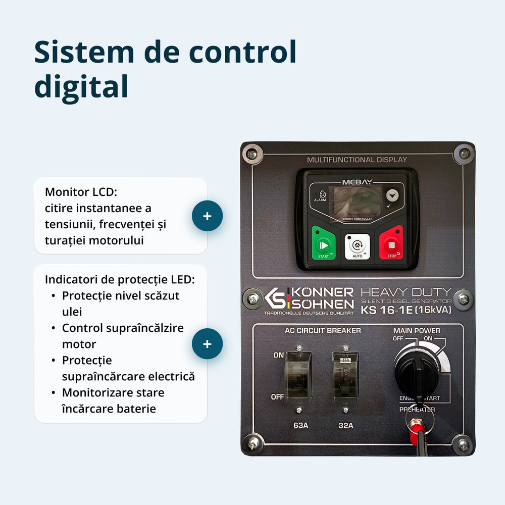 Dízel Generátor KS 16-1E