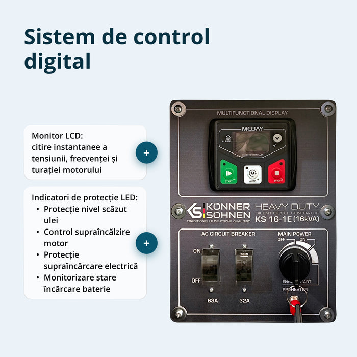 Dízel Generátor KS 16-1E