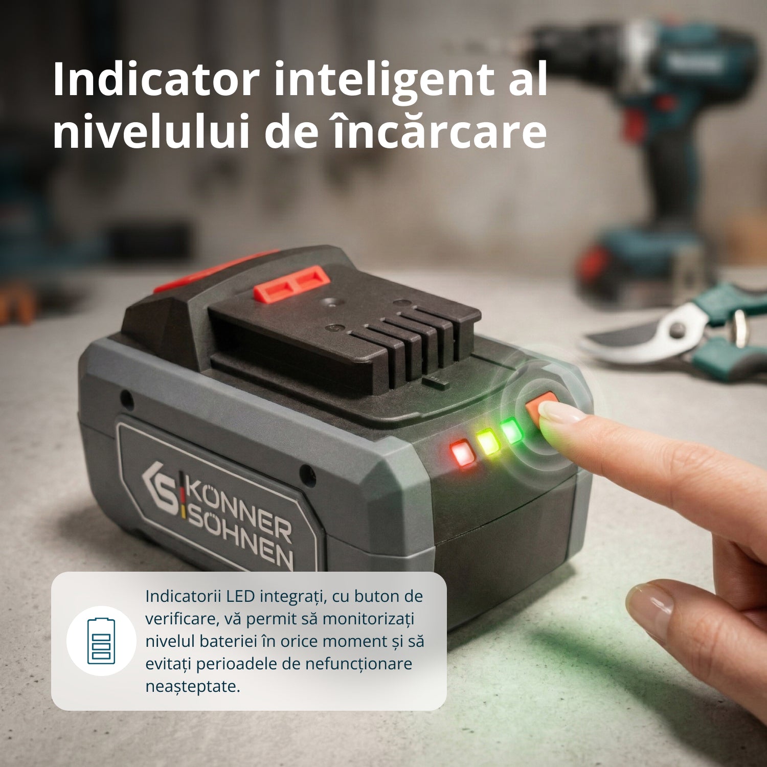 20V lítium akkumulátor KS 20V6-2