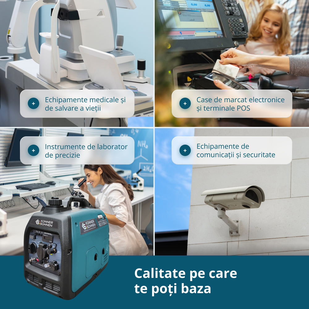 LPG/benzin inverteres generátor KS 3100iG S