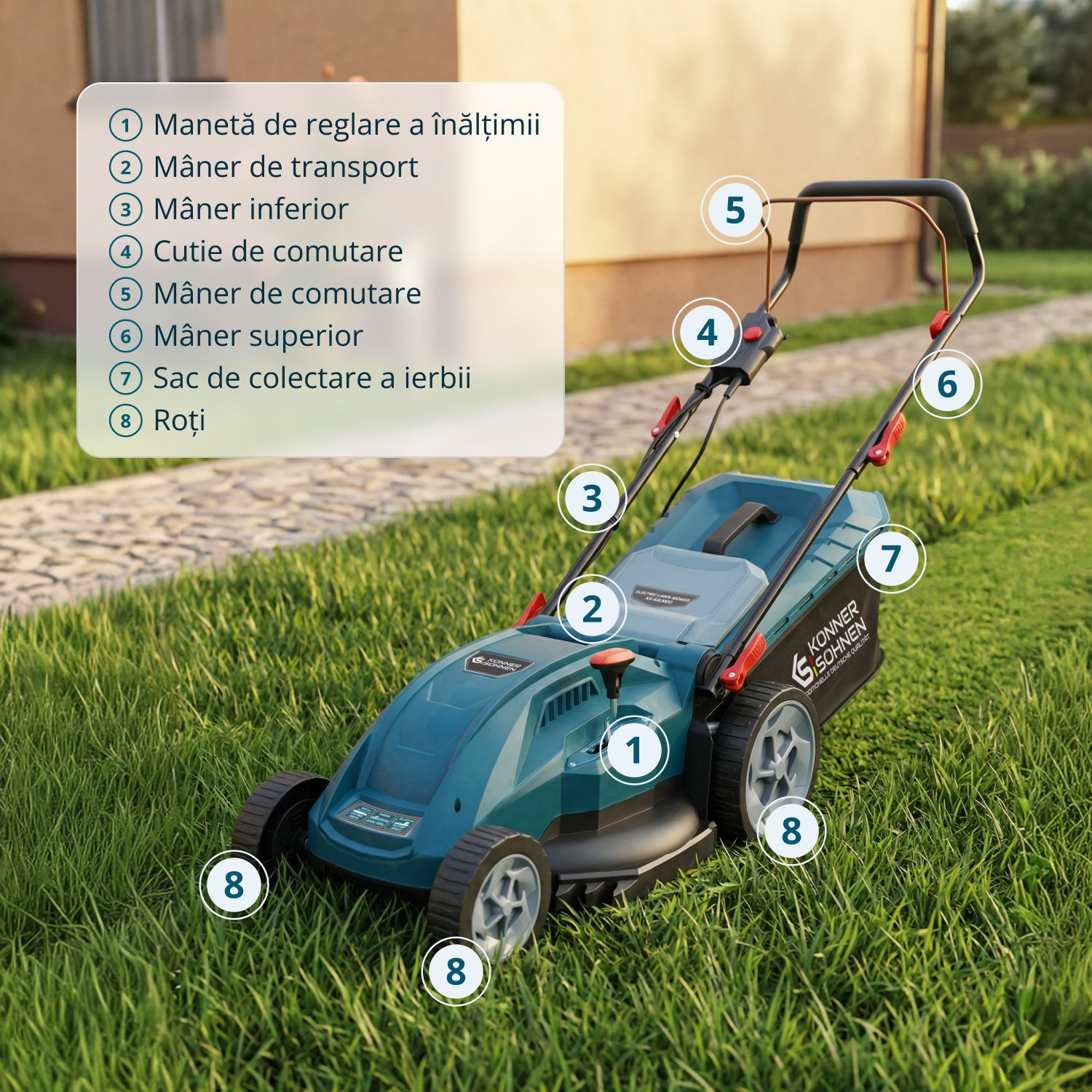 Mașină de tuns iarba electrică KS 43LM20
