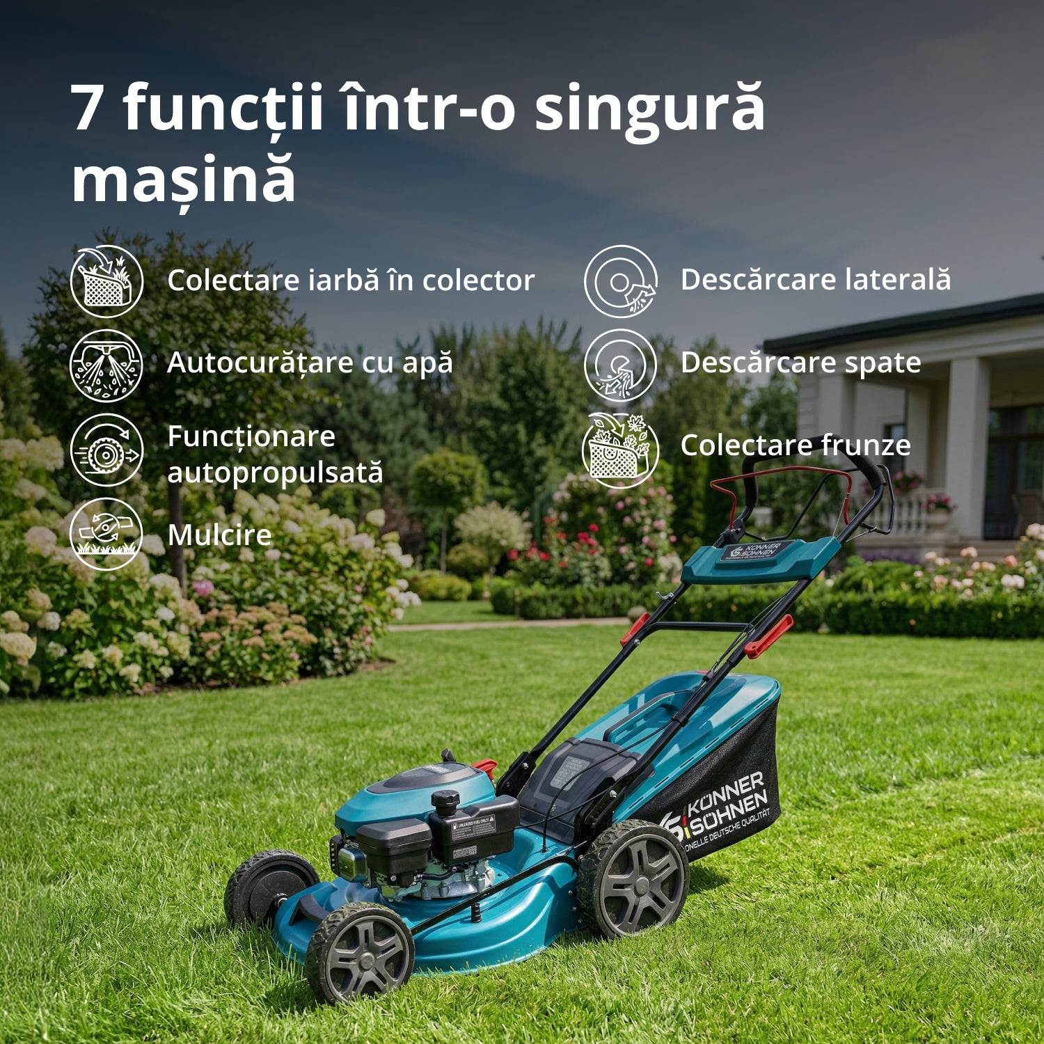 Mașină de tuns gazon pe benzină KS 46LMG-SP