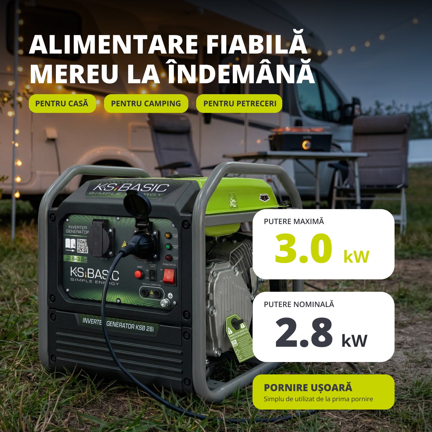 Generator invertor KSB 28i