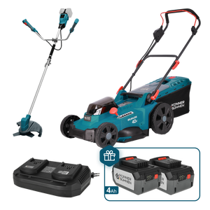 Pachet promoțional pentru îngrijirea gazonului KS 43LM-BCT40V-SET