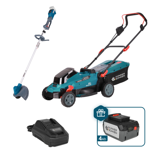 Kit promoțional pentru întreținerea gazonului KS 33LM-BCT20V-SET