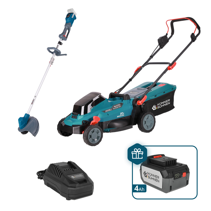 l.s.t.ページ　3点セット Pachet promoțional pentru îngrijirea gazonului KS 33LM-BCT20V-SET